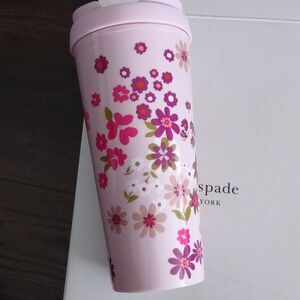 NIP kate spade New York Insulated Travel Mug in Pacific Petals